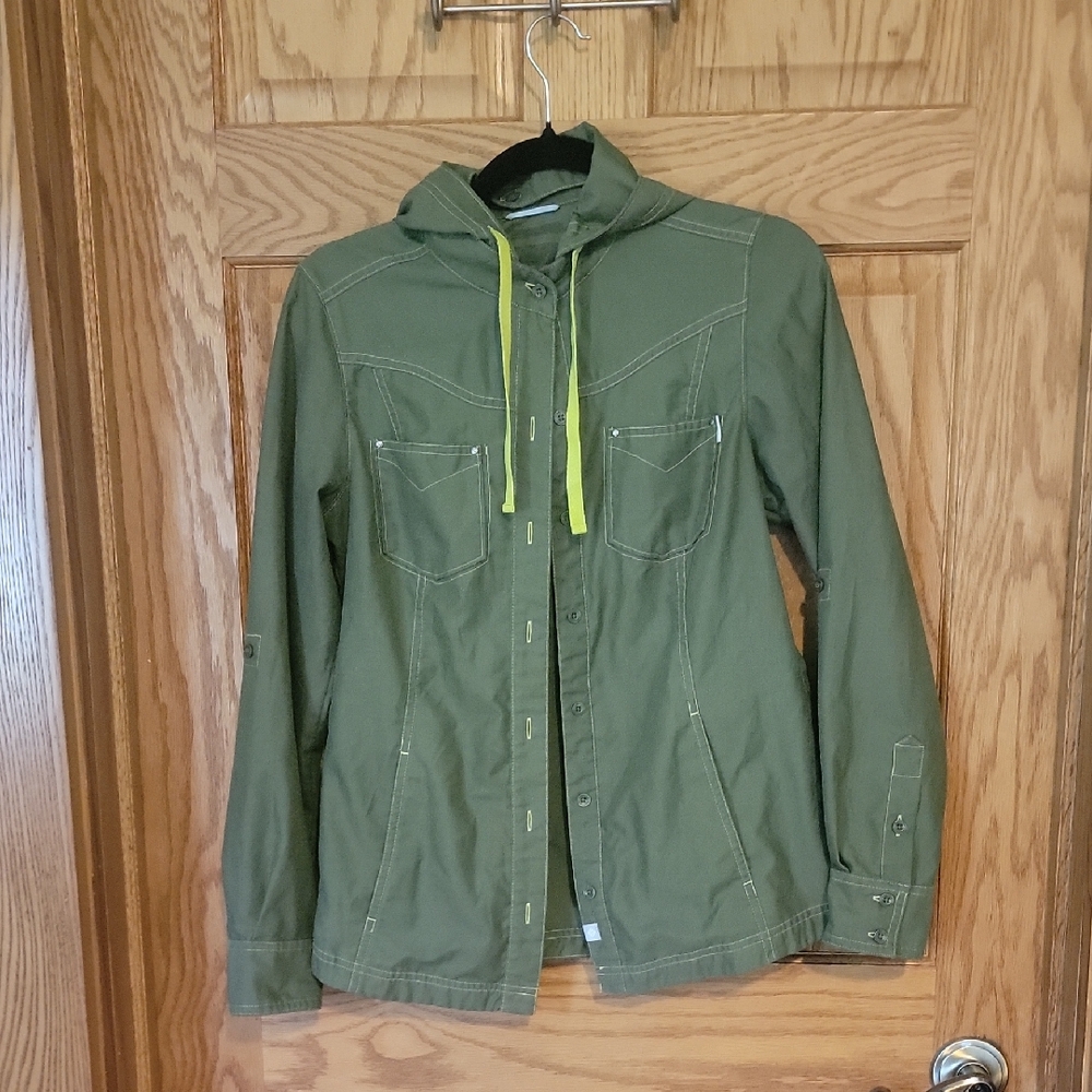 Columbia Lightweight Green Jacket